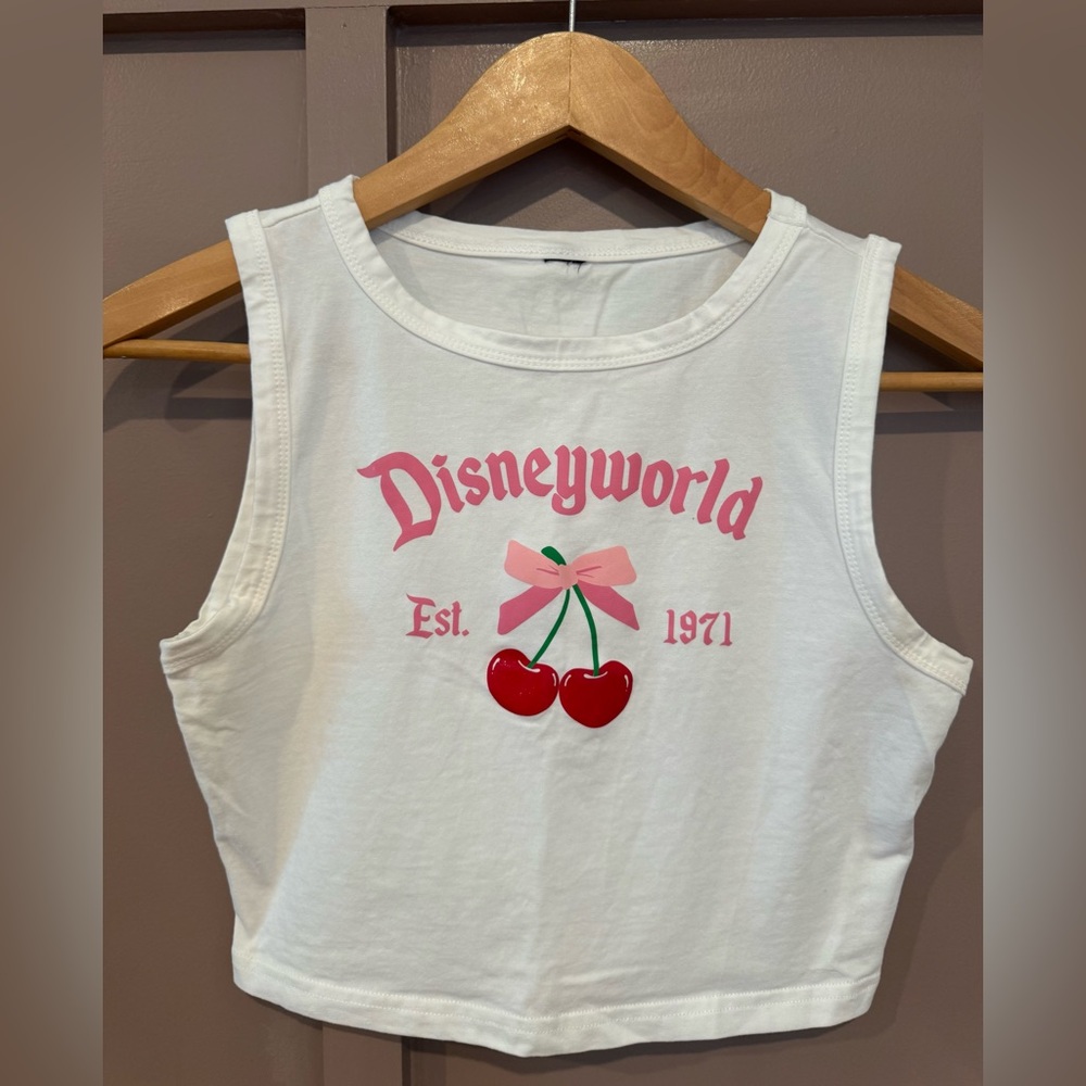 Disney World Inspired Crop Top